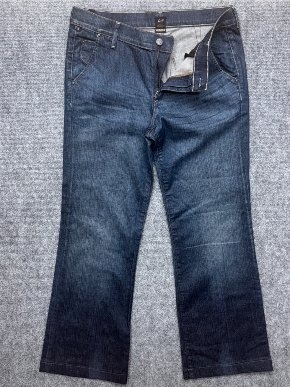 Citizens of Humanity Mid Rise Waist Flare Wide Leg Women's Jeans Size 30 (30x30) - Picture 5 of 14
